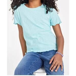 Epic Threads Big Girls Solid-Color Textured T-Shirt Size 6x